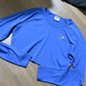 Gymshark Vibrant Purple Crop Top